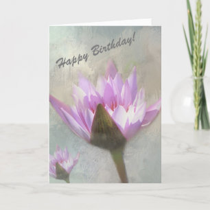 Happy Birthday Card mit hübschen Blume Karte
