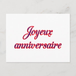 Happy Birthday Card Postkarte