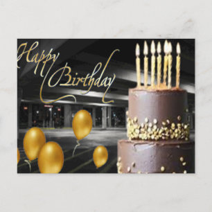 Happy Birthday Card Postkarte