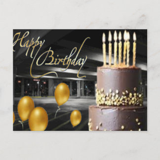 Happy Birthday Card Postkarte