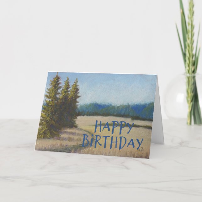 Happy Birthday Card Summer Karte (Vorderseite)