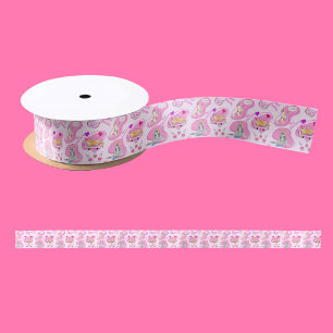 Happy Birthday Cats haben einen Party-Namen Satinband