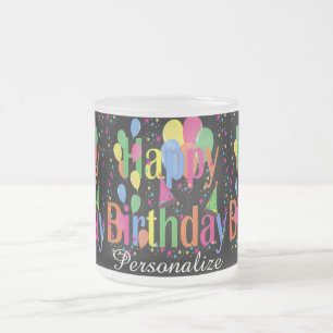 Happy Birthday Celebration   DIY Name Mattglastasse