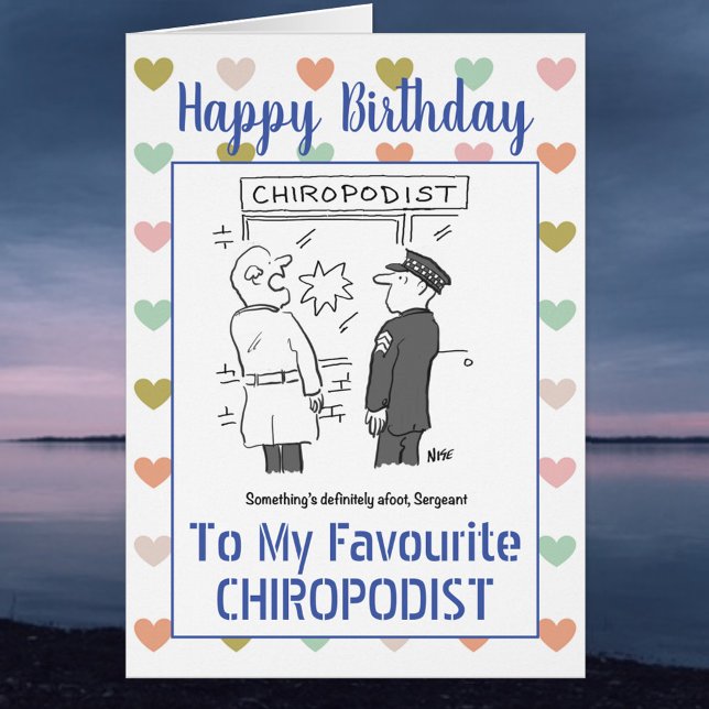 Happy Birthday Chiropodist (Von Creator hochgeladen)