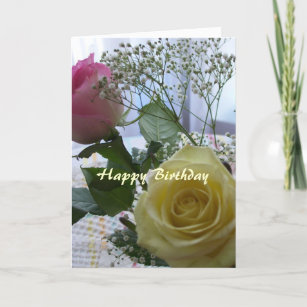 Happy Birthday Christlich Card Rose Karte