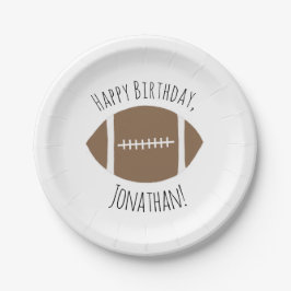 Happy Birthday Classic Football Pappteller