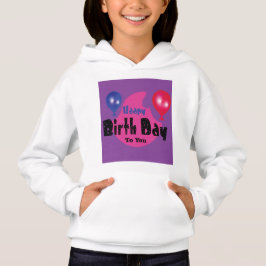 Happy Birthday – Colorful Celebration Party Design Hoodie