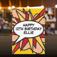 HAPPY BIRTHDAY Comic Book