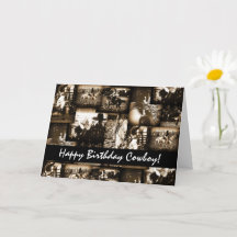 Happy Birthday Cowboy Rodeo Western Thema Geburtst