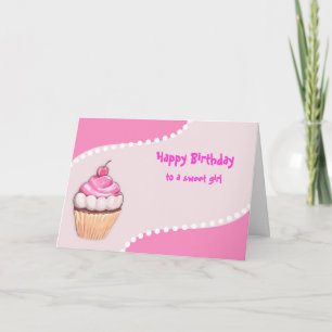 Happy Birthday Cupcake Cards Karte