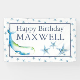 Happy Birthday Custom Banners Nautical Theme Banner