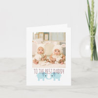 Happy Birthday Daddy Foto von Twins