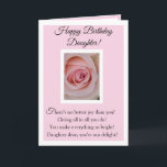 Happy Birthday Daughter Card Karte<br><div class="desc">Happy Birthday Tochter</div>