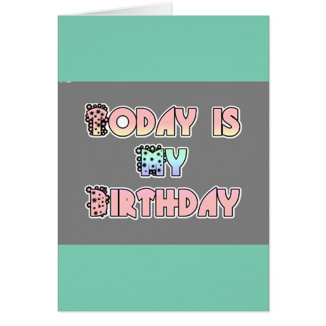 Happy Birthday Design (Vorne)