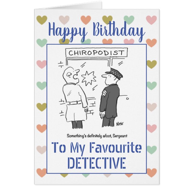Happy Birthday Detective (Vorne)