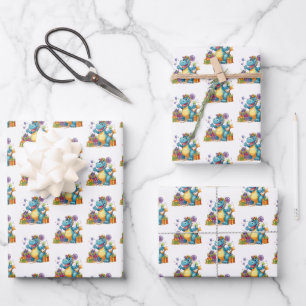 Happy Birthday Dinosaur Jungs anpassbar Geschenkpapier Set
