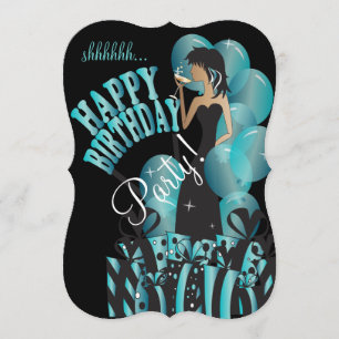 Happy Birthday Diva Girl  DIREKT  Einladung