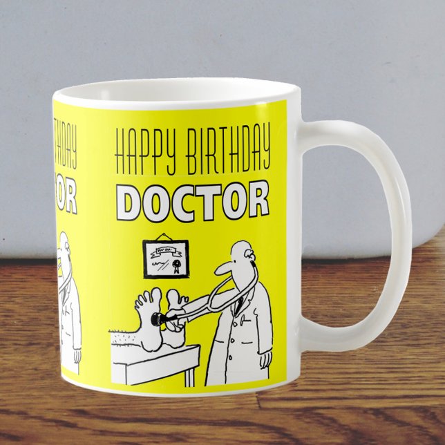 Happy Birthday Doctor Tasse (Von Creator hochgeladen)