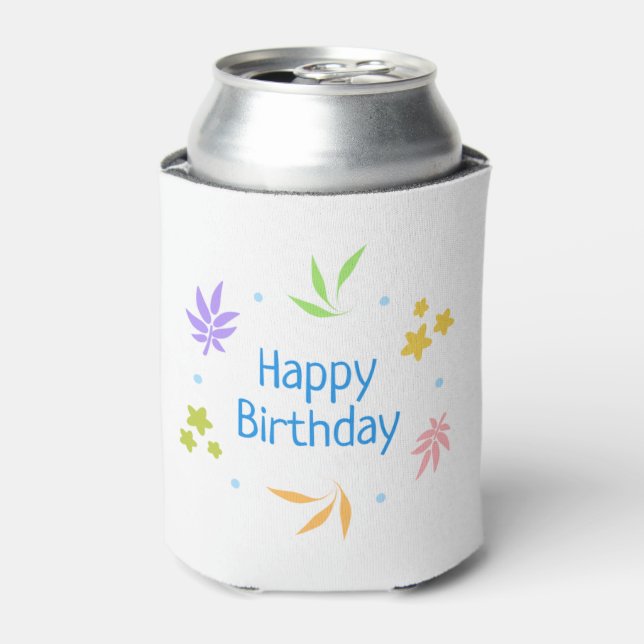 Happy Birthday Dosenkühler (Kanne Vorderseite)