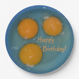 Happy Birthday Egg Lover Pappteller