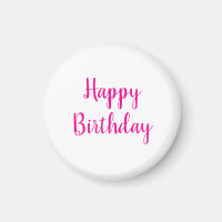 Happy Birthday Einfach Minimalistisch Elegante Ros