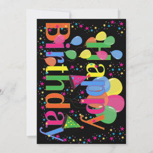 Happy Birthday Einladung