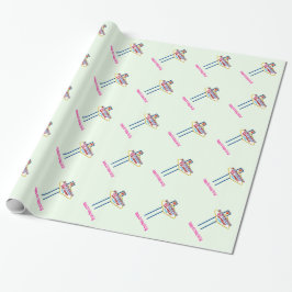 Happy Birthday Emily Las Vegas Wrapping Paper Geschenkpapier