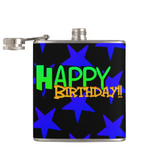 Happy Birthday Flachmann
