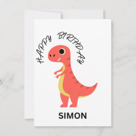 HAPPY BIRTHDAY Flat Card