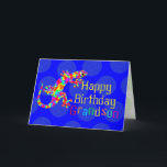 Happy Birthday for Boys Karte<br><div class="desc">It's hat Rainbow Salamander! Sidney hat ein Fanciful Rendition Design gemacht. Boys will love this colorful amphibian. To personalize this card add name to front and inside giebig may be modified in template. Card may be used for any chance or just to say hi! Original Art and Design by Anura...</div>