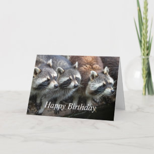 Happy Birthday from all us Animals Karte