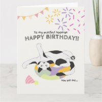 Happy Birthday From Cat to Purfect House