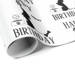 Happy Birthday Funny Dackel Wrapping Paper Geschenkpapier<br><div class="desc">Feiern Sie im Stil der Dackel der Dackel mit unserem "Happy Birthday Funny Dackel Wrapping Paper". Dieses skurrile und charmante Design besticht durch eine spielerische Auswahl an Hundeschäden und verleiht Ihren Schenkungsfestlichkeiten eine reizvolle Touch. #Geburtstag #dog #Dackel</div>