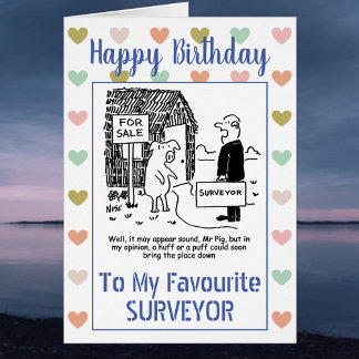 Happy Birthday Gebäude Surveyor