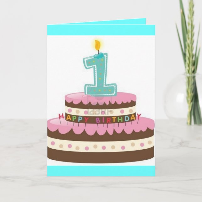 Happy Birthday Gerecycelt Grußkarte Karte (Vorderseite)