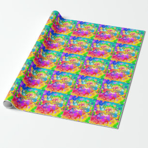 Happy Birthday Geschenk Wrap Rainbow HAMbyWG Geschenkpapier