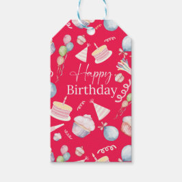 Happy Birthday Geschenkanhänger