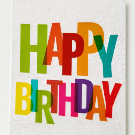 Happy Birthday Geschenkanhänger