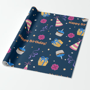 Happy Birthday Geschenkpapier