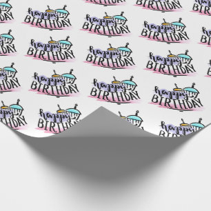 Happy Birthday Geschenkpapier
