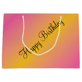 Happy Birthday Geschenktasche Große Geschenktüte