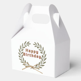 Happy Birthday gift Geschenkschachtel