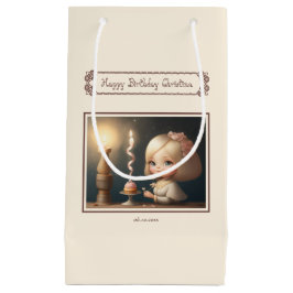 Happy Birthday Girl 01 Kleine Geschenktüte