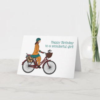 Happy Birthday Girl 1 Karte