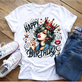 Happy Birthday Girl T - Shirt