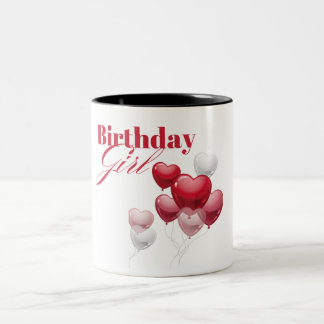 Happy Birthday Girl Tasse Design