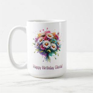 Happy Birthday Gloria Kaffeetasse