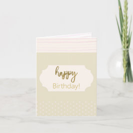 Happy Birthday Golden Glitzer Individuelle Name