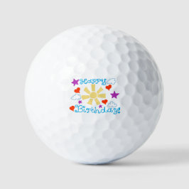 Happy Birthday!  golf balls Golfball
