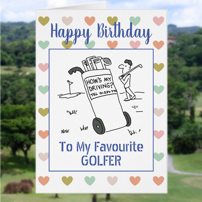 Happy Birthday Golfer (Von Creator hochgeladen)